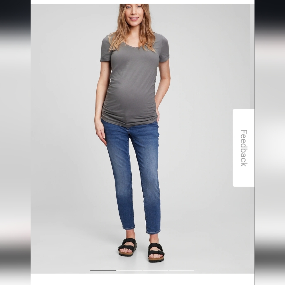 Gap Maternity Inset Panel Jeans
